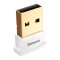 Adaptor Bluetooth 4.0, Baseus, pentru computer, desktop, alb