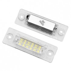 Lampi numar LED, pentru VW Touran, Caddy, Golf Plus, Passat, Transporter, Skoda