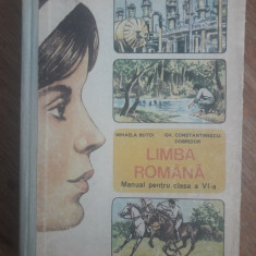 Manual Limba Romana cl. a VI-a 1984 / R5P2S