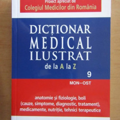 Dictionar medical ilustrat de la A la Z ( Vol. 9 - MON-OST )