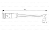 BOSCH 1 987 473 006 senzor de avertizare,uzura placute de frana