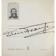 Vinil 10&amp;#039;&amp;#039; Johann Strauss Jr. ? Johann Strauss Jr. II foto