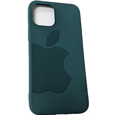 Husa Apple iPhone 12 Pro Max 6.7 Silicon Dark Green foto