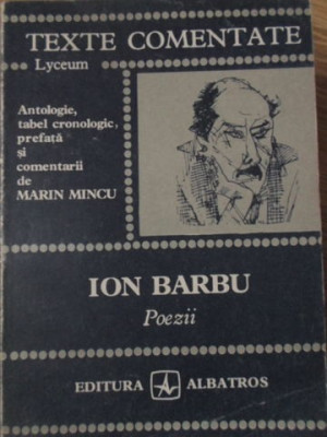 POEZII. TEXTE COMENTATE-ION BARBU-262927 foto