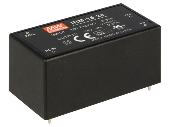 Convertor AC/DC 15.12W 24VDC