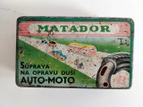 MATADOR AUTO-MOTO, cutie veche tabla, vintage BRATISLAVA,