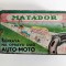 MATADOR AUTO-MOTO, cutie veche tabla, vintage BRATISLAVA,