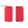 Husa Mercury Techno Flip Apple iPhone 5C Pink Blister, Cu clapeta, Piele Ecologica