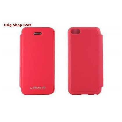 Husa Mercury Techno Flip Apple iPhone 5C Pink Blister