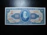 BRAZILIA 100 CRUZEIROS 1964 UNC