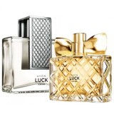 Set parfum dama si barbat Avon Luck pentru El si Ea