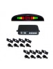 Senzori parcare fata spate cu 8 senzori si display LED S300-8 tip OEM de 16.5mm Alb