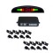 Senzori parcare fata spate cu 8 senzori si display LED S300-8 tip OEM de 16.5mm Alb