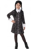 Costum Wednesday pentru fete - Familia Addams 5-7 ani 110-122 cm, Addams Family