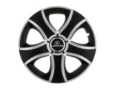 Cumpara ieftin Set 4 capace roti Bis Gri-Negru R15 pentru gama auto Lexus, Autohelix MSA