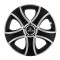Set 4 capace roti Bis Gri-Negru R15 pentru gama auto Lexus