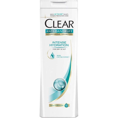 Sampon CLEAR Women Intense Hydration, 250 ml, pentru Par Uscat, Extract de Cactus, Sampon cu Extract Cactus, Sampon pentru Femei, Produse de Ingrijire foto