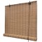 Jaluzea tip rulou, maro, 150 x 160 cm, bambus