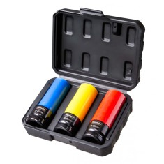 Set tubare de impact 1 2 cu protectie 17 19 21 mm TMP
