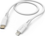 Cablu de date, Hama, Lightning - USB-C, 1.5m, alb