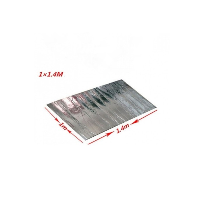 Insonorizant aluminiu cu adeziv grosime 20mm, 1,4mx1m Cod: 025-20