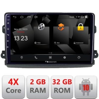 Navigatie Fiat Ducato 2021- Nakamichi Android Ecran 720P Quad Core 2+32 carplay android auto NAM5230 CarStore Technology foto