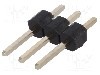 Conector 3 pini, seria {{Serie conector}}, pas pini 2.54mm, CONNFLY - DS1021-1*3SF11-B