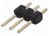 Conector 3 pini, seria {{Serie conector}}, pas pini 2.54mm, CONNFLY - DS1021-1*3SF11-B