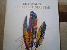 Udo Lindenberg Der Generalsekret&auml;r maxi single 12&quot; vinyl disc muzica pop rock