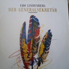 Udo Lindenberg Der Generalsekretär maxi single 12" vinyl disc muzica pop rock