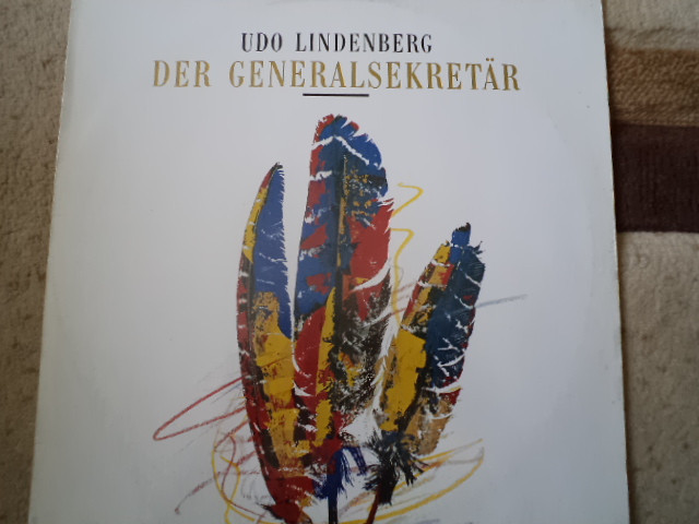 Udo Lindenberg Der Generalsekret&auml;r maxi single 12&quot; vinyl disc muzica pop rock