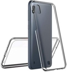Husa 360&deg; Samsung Galaxy A10/M10 (fata+spate) silicon, Transparent
