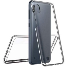 Husa 360&deg; Samsung Galaxy A10/M10 (fata+spate) silicon, Transparent