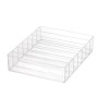 Organizator palete de machiaj, 7 compartimente, Transparent, Oem