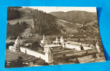 Carte Postala veche RPR - Manastirea Sucevita, Circulata, Sinaia, Printata