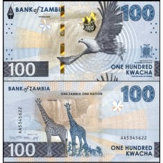 Zambia 2024 - 100 Kwacha, necirculata