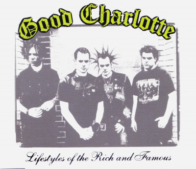 CD Rock: Good Charlotte &amp;ndash; Lifestyles of the Rich and Famous ( Single Promo ) foto