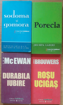 LOT 4 CARTI COLECTIA COTIDIANUL foto