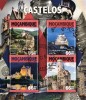 MOZAMBIC 2016 - Castele / colita, Stampilat