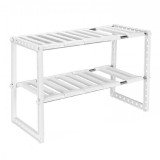 Raft organizator depozitare sub chiuveta Kitchen Rack Harmony, 50 - 70 cm, reglabil, General