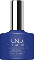 Oja De Unghii Semipermanent CND Shellac Luxe 12.5ml,Blue Eyeshadow foto