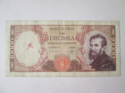 Italia 10000 Lire 1962 foto