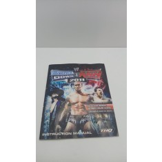 WWE Smack down vs Raw 2011 - PS3 booklet