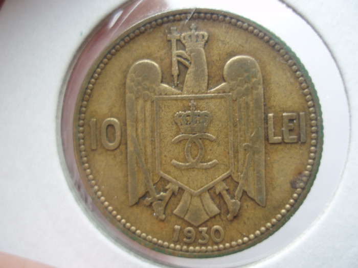 ROMANIA - LOT 10 LEI 1930 L0NDRA + 10 LEI 1930 PARIS, CAROL II , L14.42