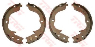 Set saboti frana, frana de mana CITROEN C-CROSSER (EP) (2007 - 2016) TRW GS8753 foto