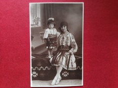 Fotografie veche ,tip carte postala ,celebre ateliere fotografice Regatul Romaniei , de colectie,anii 1939