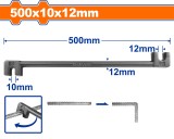 WADFOW - CHEIE PENTRU FIER-BETON - 10X12X500MM PowerTool TopQuality