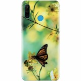 Husa silicon pentru Huawei P30 Lite, Butterfly