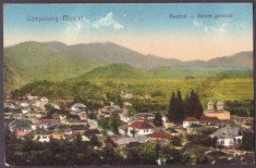 2860 - CAMPULUNG Arges, drumul spre RUCAR - old postcard - unused - 1928
