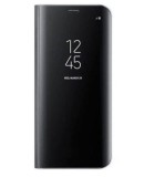 Husa Flip Cover SOHO Clearview Neagra pentru Samsung Galaxy S8 Plus, Termoplastic